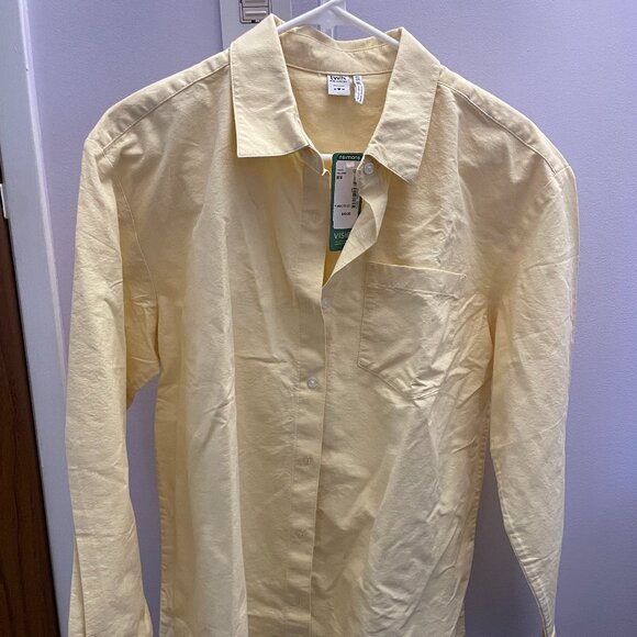 Yellow Button Down - Picture 1 of 3